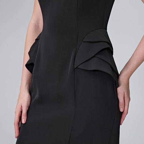 فستان انيق بحزام