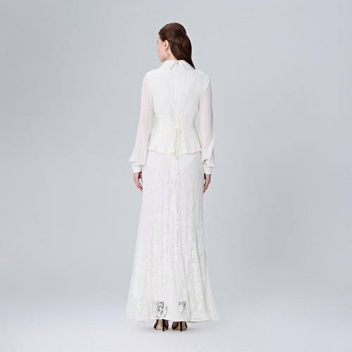 تنورة دانتيل انيق