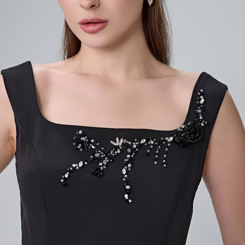 فستان انيق بحزام