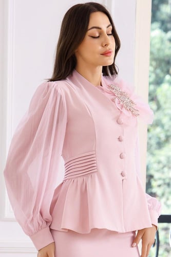 جاكيت أنيق ببروش