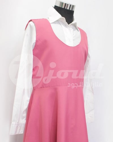 مريول وردي سادة