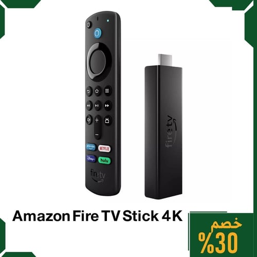 جهاز أمازون فاير ستك 4كي Amazon Fire TV Stick 4K