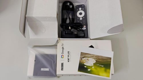 جهاز ميكول km7 plus جديد "كرتون متضرر من الشحن"