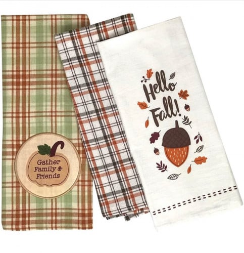 مناشف مطبخ خريفي