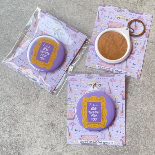 ميدالية مفاتيح فريندز