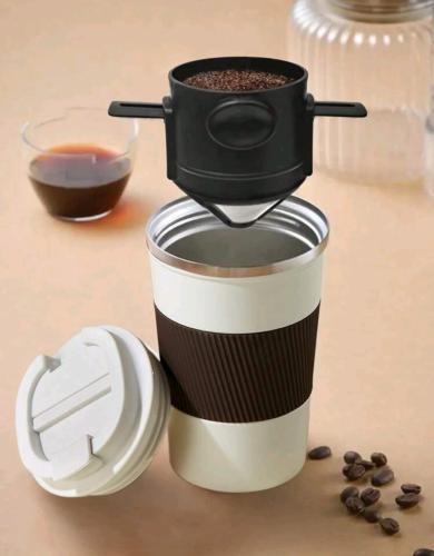 فلتر قهوة محمول من الاستيل قابل لاعادة الاستخدام