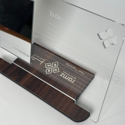 Mirror To-Do Stand | ستاند المهام مع مرآة