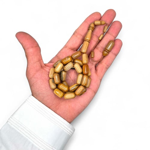 سبحة عاج ماموث المنقرض: أثر فني نادر