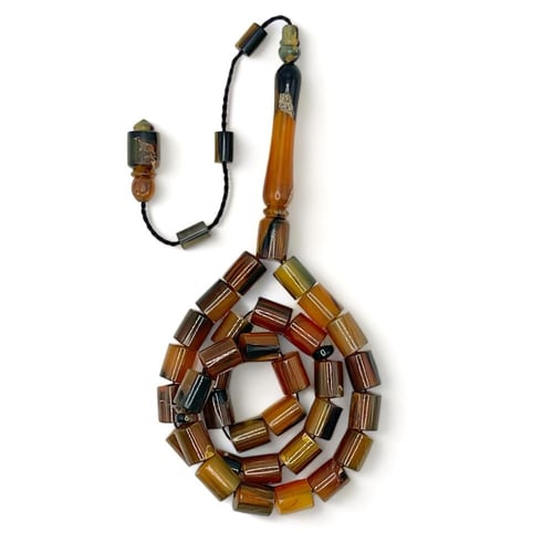 سبحة ظهر سلحفاة ترسا 33 خرزة