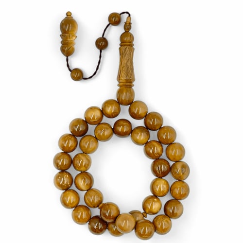 سبحة كوك طبيعي - 33 خرزة 12 ملي