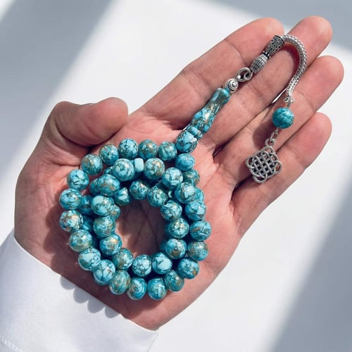 سبحة الفيروز السيناوي المكبوس – لمسة من الطبيعة وا...