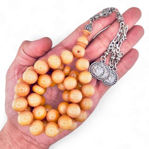 سبحة فاتوران الماني صب جديد - 45 خرزة