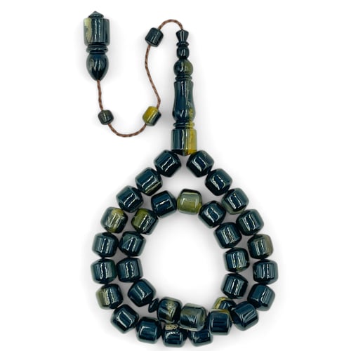 سبحة ظهر سلحفاة (ترسه) - 33 خرزة 10 ملي