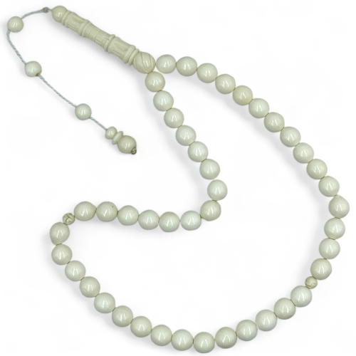 سبحة عظم جمل طبيعي - 45 خرزة  10 ملي