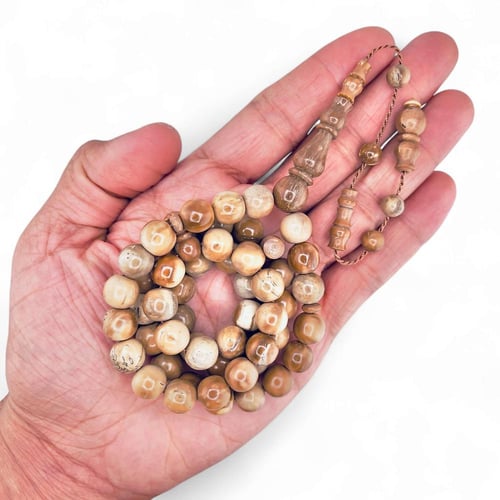 سبحة كوك فاخر طبيعي - 51 خرزة 10 ملي