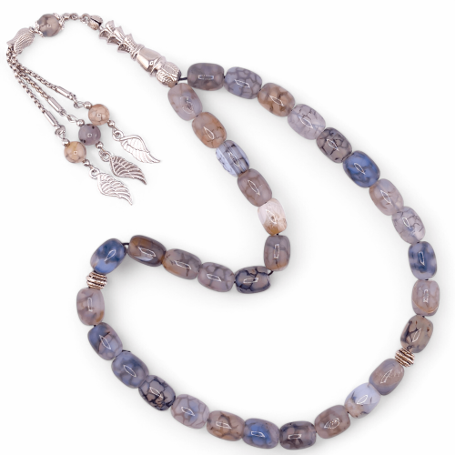 سبحة حجر عقيق 10 ملي