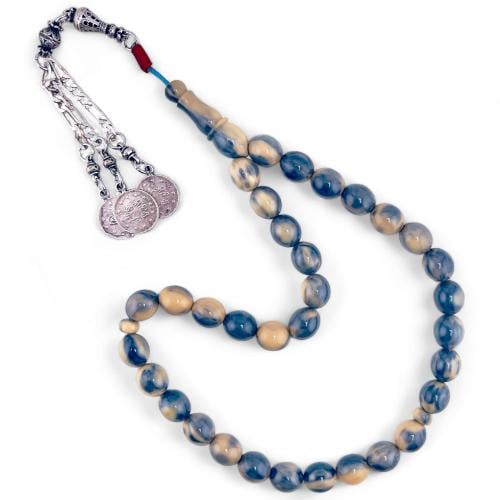 سبحة فاتوران لون ازرق مميز صب جديد