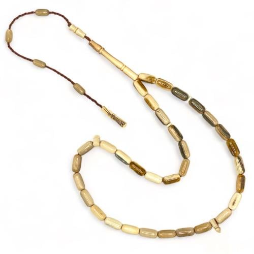 سبحة عاج ناب الماموث المنقرض ناعم حمل يومي