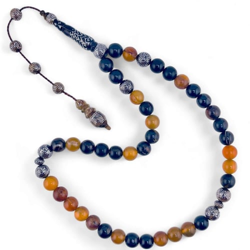 سبحة ظهر السلحفاة ترسه طبيعي مع فواصل و شاهد مطعم...