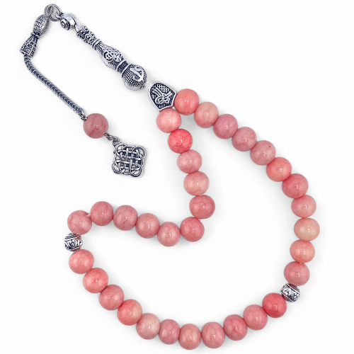 سبحة حجر عقيق افريقي