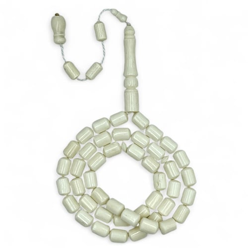 سبحة عظم جمل طبيعي - 45 خرزة  7 ملي