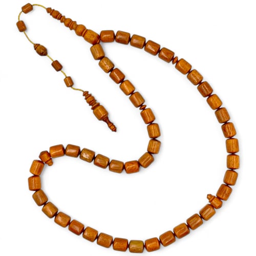 سبحة خشب وحيد القرن النادر - 10 ملي 45 خرزة