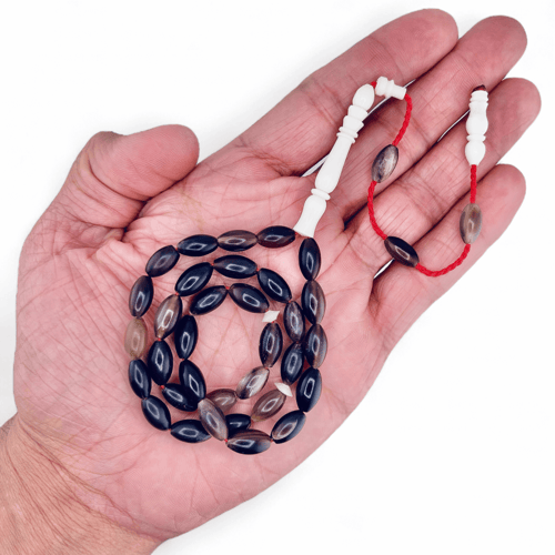 سبحة قرن جاموس مع عظم الجمل - حمل يومي خفيف وناعم...