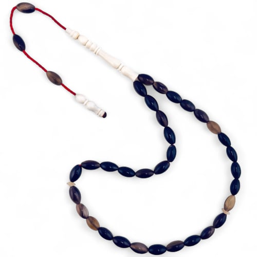 سبحة قرن جاموس مع عظم الجمل - حمل يومي خفيف وناعم...