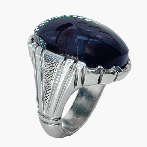 خاتم عقيق شفة عبد النادر جدا - تميز بلمسة فنية عرب...