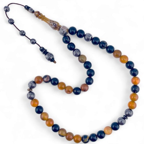 سبحة ظهر السلحفاة ترسه طبيعي مع فواصل و شاهد مطعم...