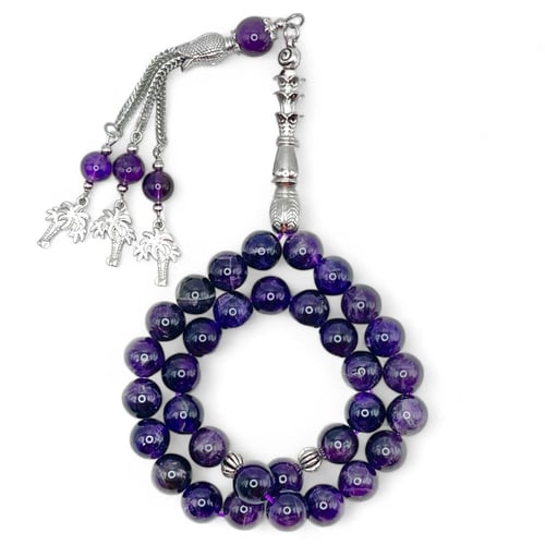 سبحة حجر اماتيست (جمشت)