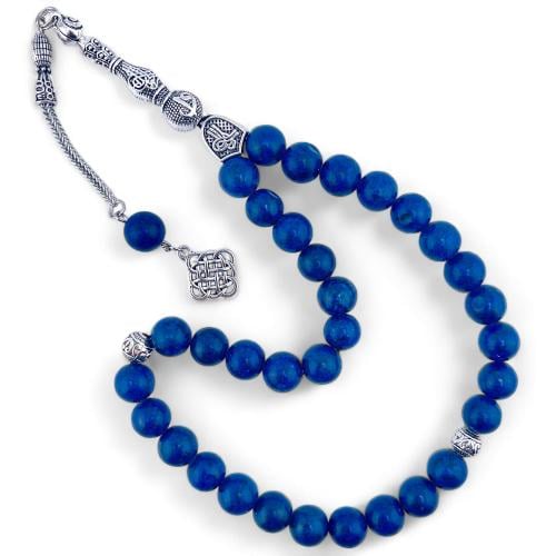 سبحة حجر لازورد - 10 ملي