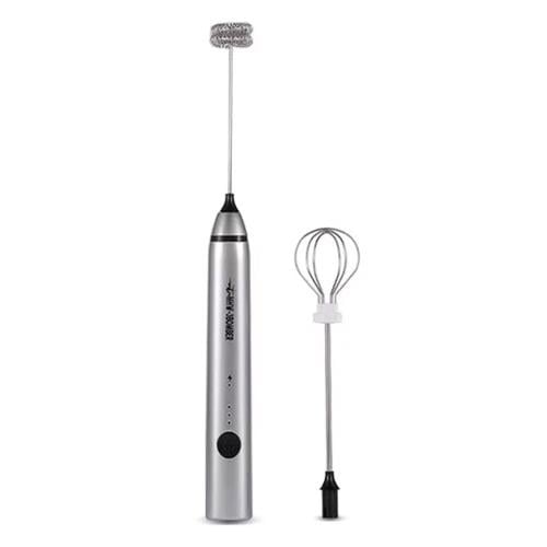 Electric Milk Frother-ColorsilverBattery: Recharge...