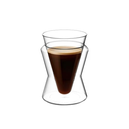DW Glass-V-Shaped-130ml Transparent