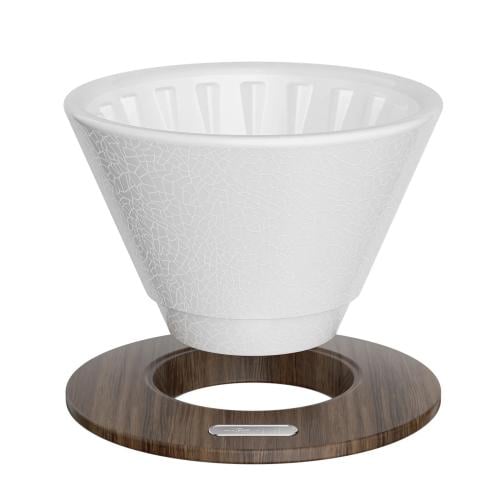 Meteor Coffee Dripper-Ice Satin White