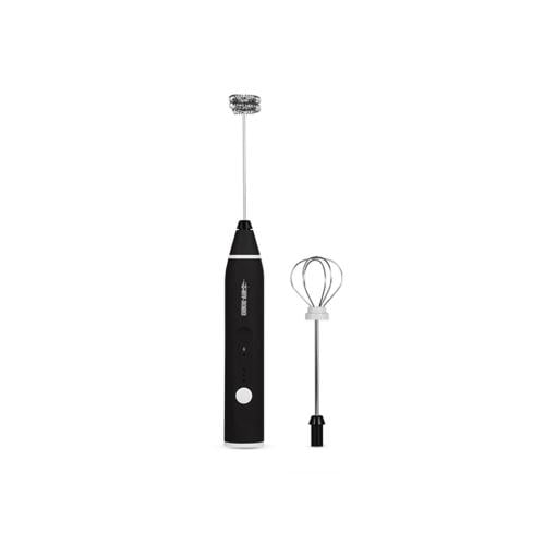 Electric Milk Frother-Color black Battery: Recharg...