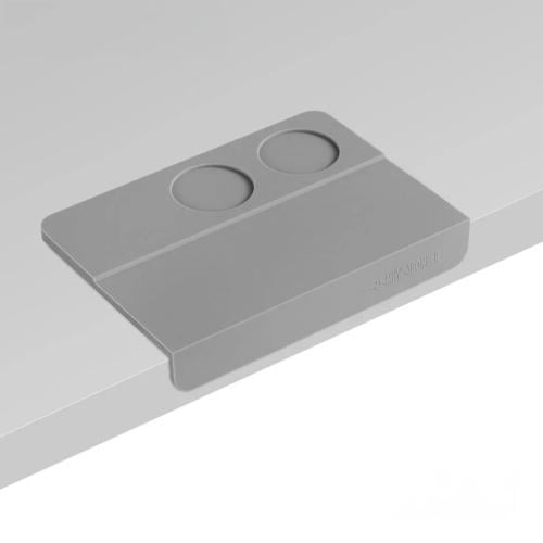 Silicone Pad-250*180mm-two holes-gery