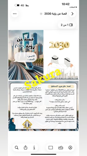 Brochure (A story about Vision 2030)
