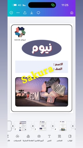 مشروع نيوم (6صفحات)