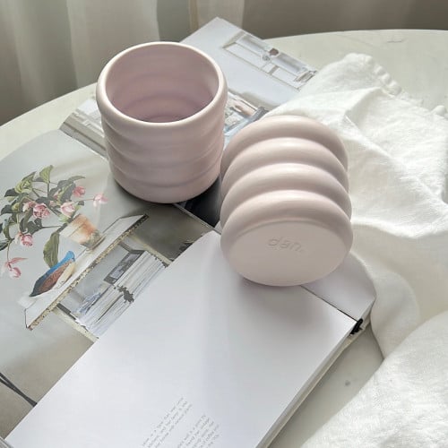 كوب سيراميك بتصميم مموج Purple