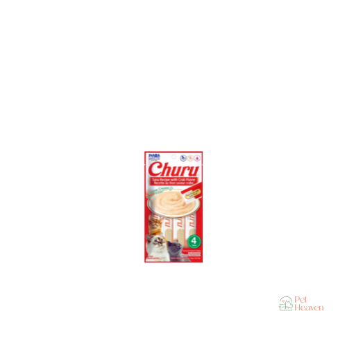 اينابا تشورو هريسة تونا مع السلطعون للقطط