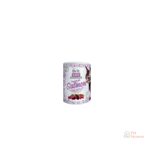 برايت مكافآت للقطط المعقمة بالسالمون وثمر الورد وا...