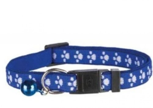 طوق للقطط بطبعات خطوات عدة الوان