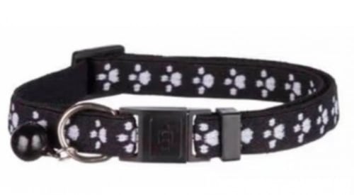 طوق للقطط بطبعات خطوات عدة الوان