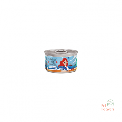 ناتشورال كيتي تونا مع الأنشوف بالمرق