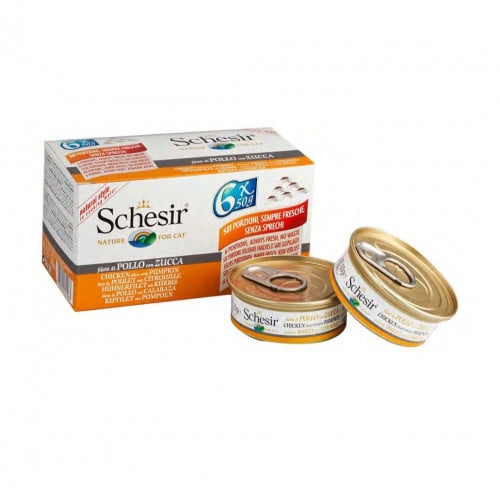 شيزر شرائح دجاج مع القرع في المرق 6X50g