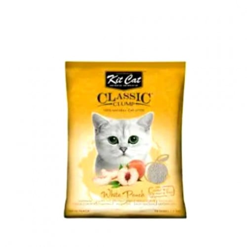 كت كات رمل طبيعي بالخوخ 10لتر