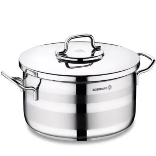 كوركماز قدور استيل تركي استرا 18/10 32سم A2029