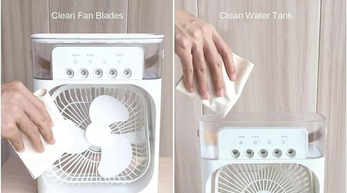 مروحة دي ال سي رذاذ 1 لتر 3 سرعات موديل DLC-31055