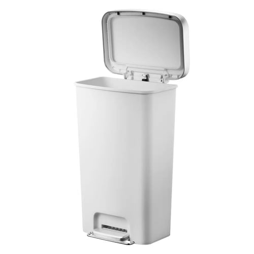 حاوية مهملات ايكو بلاستيك 45 لتر ابيض EK62663